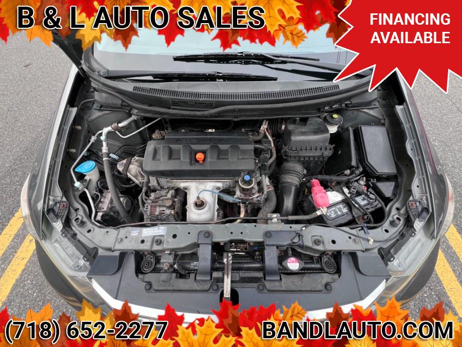 2012 Honda Civic Sedan 4dr Auto LX PZEV, available for sale in Bronx, New York | B & L Auto Sales LLC. Bronx, New York 2012 Honda Civic Sedan 4dr Auto LX PZEV, available for sale in Bronx, New York | B & L Auto Sales LLC. Bronx, New York