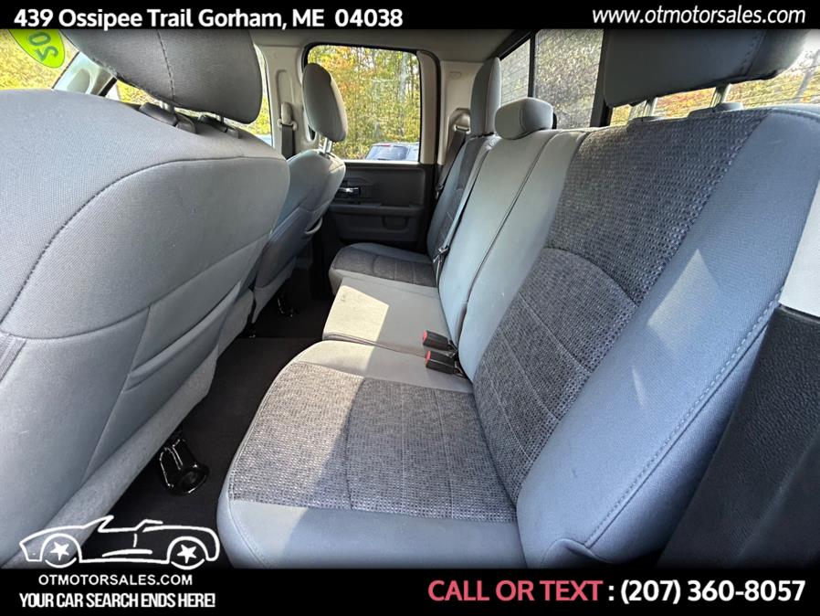 2018 Ram 1500 SLT 4x4 Quad Cab 6''4" Box, available for sale in Gorham, Maine | Ossipee Trail Motor Sales. Gorham, Maine 2018 Ram 1500 SLT 4x4 Quad Cab 6''4" Box, available for sale in Gorham, Maine | Ossipee Trail Motor Sales. Gorham, Maine
