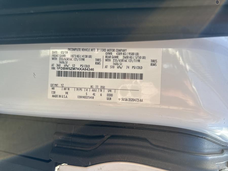 2019 Ford Transit Chassis T-350 SRW 138" WB 9500 GVWR, available for sale in Ashland, Massachusetts | New Beginning Auto Service Inc. Ashland, Massachusetts 2019 Ford Transit Chassis T-350 SRW 138" WB 9500 GVWR, available for sale in Ashland, Massachusetts | New Beginning Auto Service Inc. Ashland, Massachusetts
