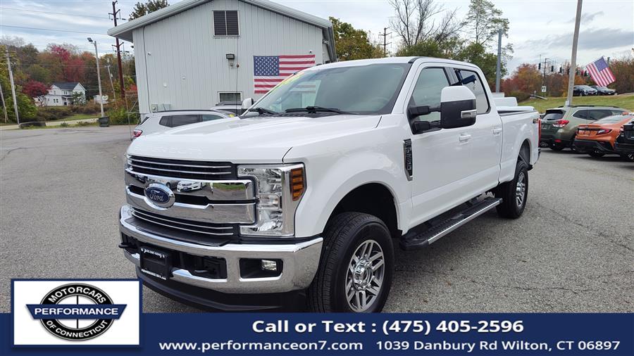 2018 Ford Super Duty F-250 SRW LARIAT 4WD Crew Cab 8'' Box, available for sale in Wilton, Connecticut | Performance Motor Cars Of Connecticut LLC. Wilton, Connecticut 2018 Ford Super Duty F-250 SRW LARIAT 4WD Crew Cab 8'' Box, available for sale in Wilton, Connecticut | Performance Motor Cars Of Connecticut LLC. Wilton, Connecticut
