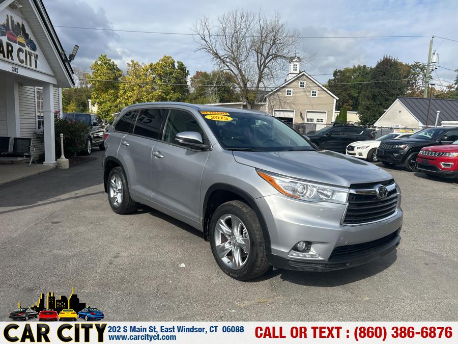 2015 Toyota Highlander AWD 4dr V6 Limited (Natl), available for sale in East Windsor, Connecticut | Car City LLC. East Windsor, Connecticut 2015 Toyota Highlander AWD 4dr V6 Limited (Natl), available for sale in East Windsor, Connecticut | Car City LLC. East Windsor, Connecticut