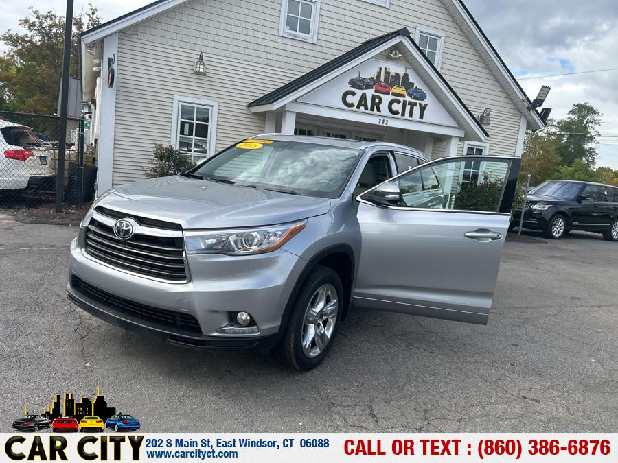 2015 Toyota Highlander AWD 4dr V6 Limited (Natl), available for sale in East Windsor, Connecticut | Car City LLC. East Windsor, Connecticut 2015 Toyota Highlander AWD 4dr V6 Limited (Natl), available for sale in East Windsor, Connecticut | Car City LLC. East Windsor, Connecticut