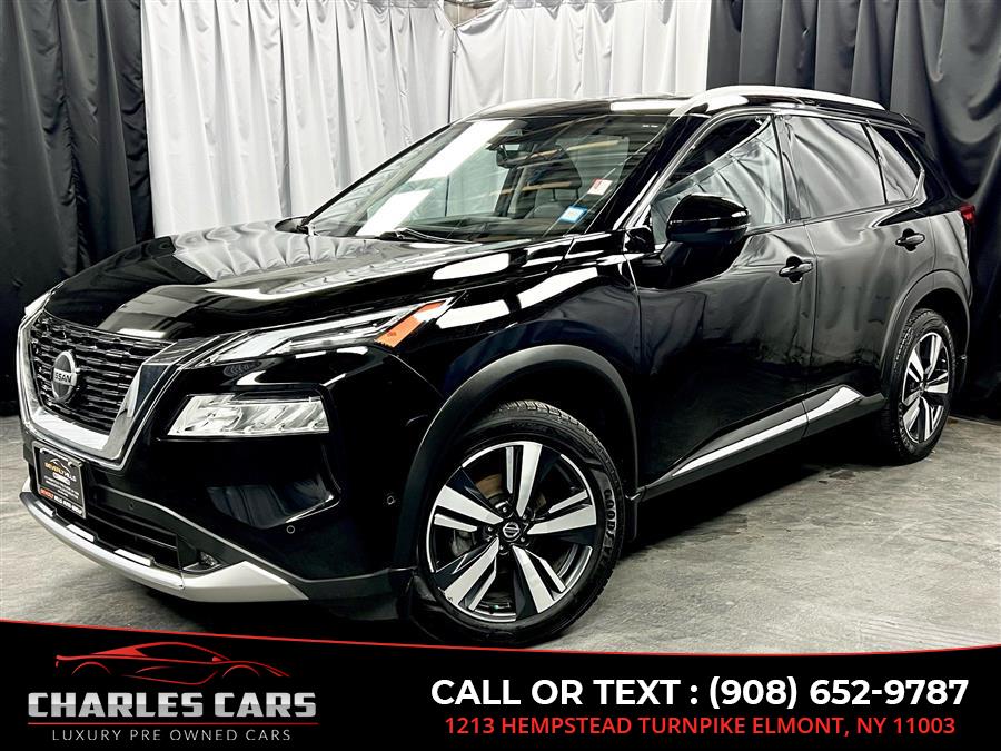 2021 Nissan Rogue Platinum, available for sale in Elmont, New York | Charles Cars. Elmont, New York