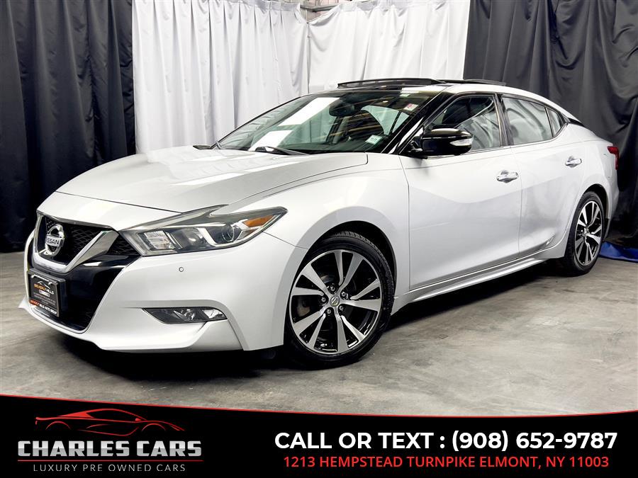 2018 Nissan Maxima Platinum, available for sale in Elmont, New York | Charles Cars. Elmont, New York