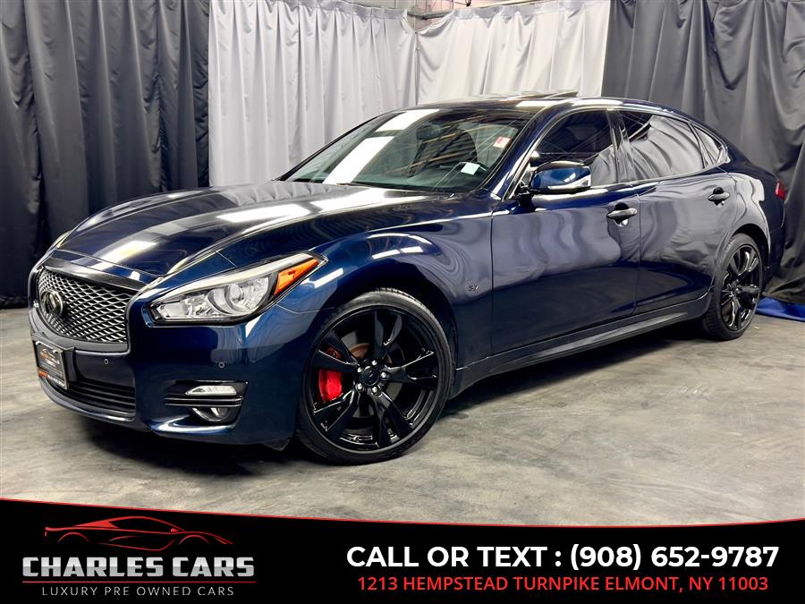 2019 Infiniti Q70l 3.7 Luxe, available for sale in Elmont, New York | Charles Cars. Elmont, New York