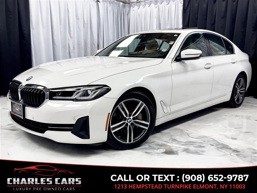 2021 BMW 5 Series 530i xDrive, available for sale in Elmont, New York | Charles Cars. Elmont, New York