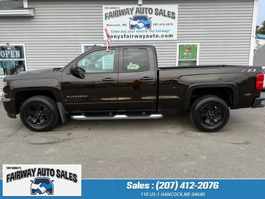 2018 Chevrolet Silverado 1500 4WD Double Cab 143.5" LT w/2LT, available for sale in Hancock, Maine | Fairway Auto Sales. Hancock, Maine 2018 Chevrolet Silverado 1500 4WD Double Cab 143.5" LT w/2LT, available for sale in Hancock, Maine | Fairway Auto Sales. Hancock, Maine