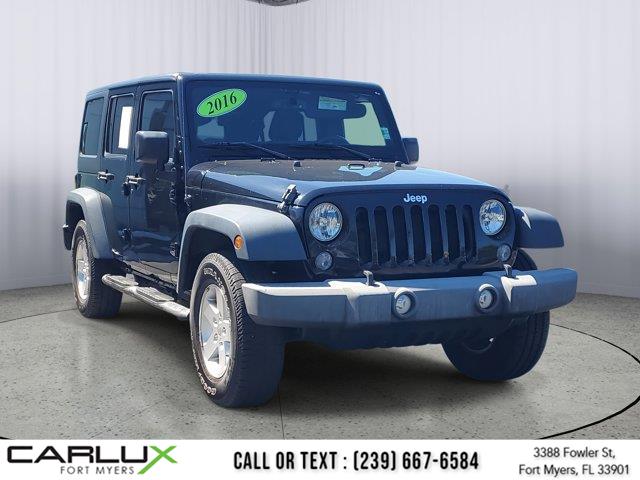 Used 2016 Jeep Wrangler Unlimited in Fort Myers, Florida | Carlux Fort Myers. Fort Myers, Florida