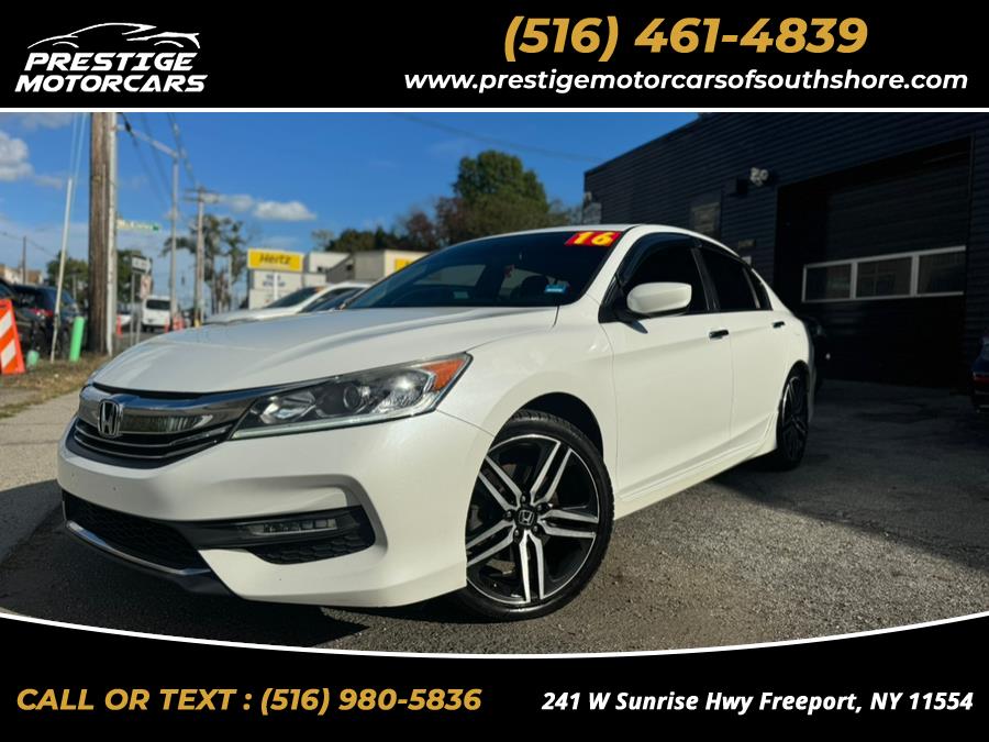 Used 2016 Honda Accord Sedan in Freeport, New York | Prestige Motor Cars. Freeport, New York