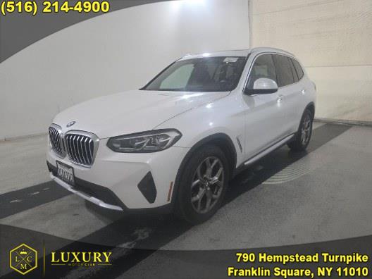 2022 BMW X3 sDrive30i Sports Activity Vehicle, available for sale in Franklin Square, New York | Luxury Motor Club. Franklin Square, New York 2022 BMW X3 sDrive30i Sports Activity Vehicle, available for sale in Franklin Square, New York | Luxury Motor Club. Franklin Square, New York