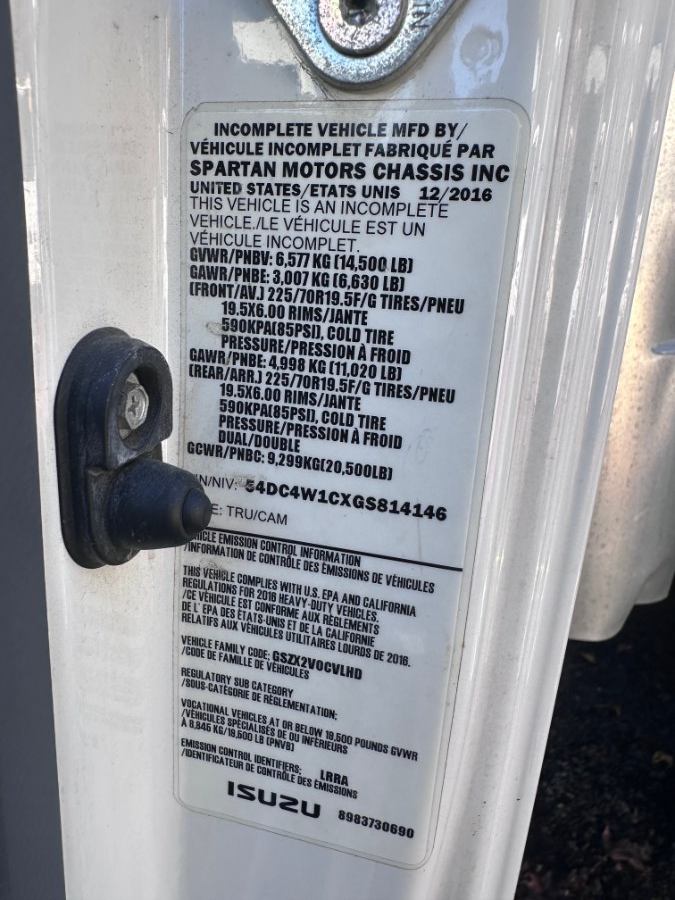 2016 Isuzu NPR HD GAS REG 20FT DRY BOX + V8 GAS + LIFT GATE + NO CDL, available for sale in South Amboy, New Jersey | NJ Truck Spot. South Amboy, New Jersey 2016 Isuzu NPR HD GAS REG 20FT DRY BOX + V8 GAS + LIFT GATE + NO CDL, available for sale in South Amboy, New Jersey | NJ Truck Spot. South Amboy, New Jersey