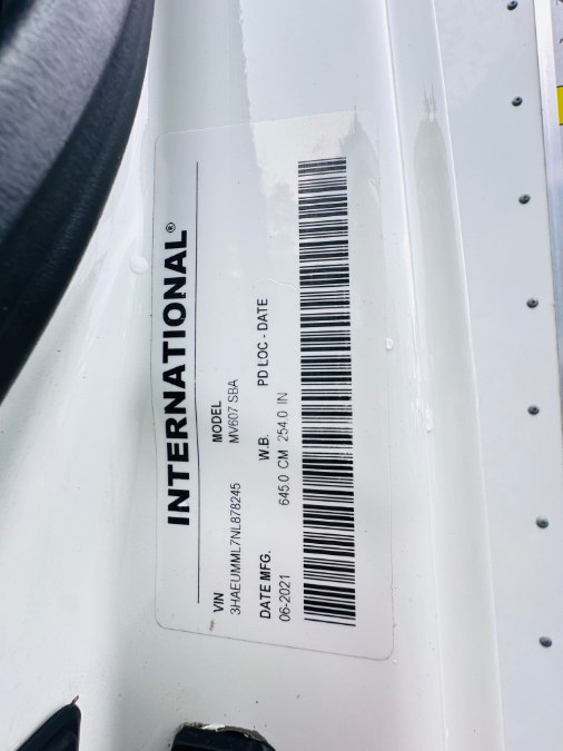 2022 International MV 607 26FT DRY BOX + CUMMINS + LIFT GATE + NO CDL, available for sale in South Amboy, New Jersey | NJ Truck Spot. South Amboy, New Jersey 2022 International MV 607 26FT DRY BOX + CUMMINS + LIFT GATE + NO CDL, available for sale in South Amboy, New Jersey | NJ Truck Spot. South Amboy, New Jersey