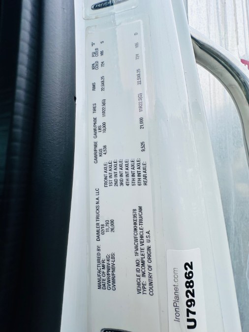 2019 Freightliner M2 106 AIR SUSPENSION + LOW MILE + HUGE LIFT GATE +NO CDL, available for sale in South Amboy, New Jersey | NJ Truck Spot. South Amboy, New Jersey 2019 Freightliner M2 106 AIR SUSPENSION + LOW MILE + HUGE LIFT GATE +NO CDL, available for sale in South Amboy, New Jersey | NJ Truck Spot. South Amboy, New Jersey