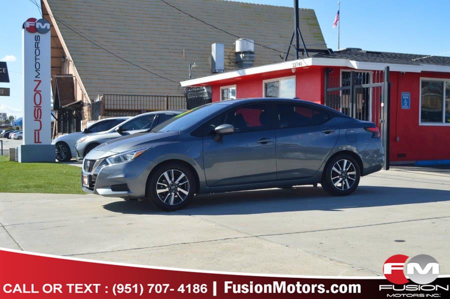 Used 2021 Nissan Versa in Moreno Valley, California | Fusion Motors Inc. Moreno Valley, California