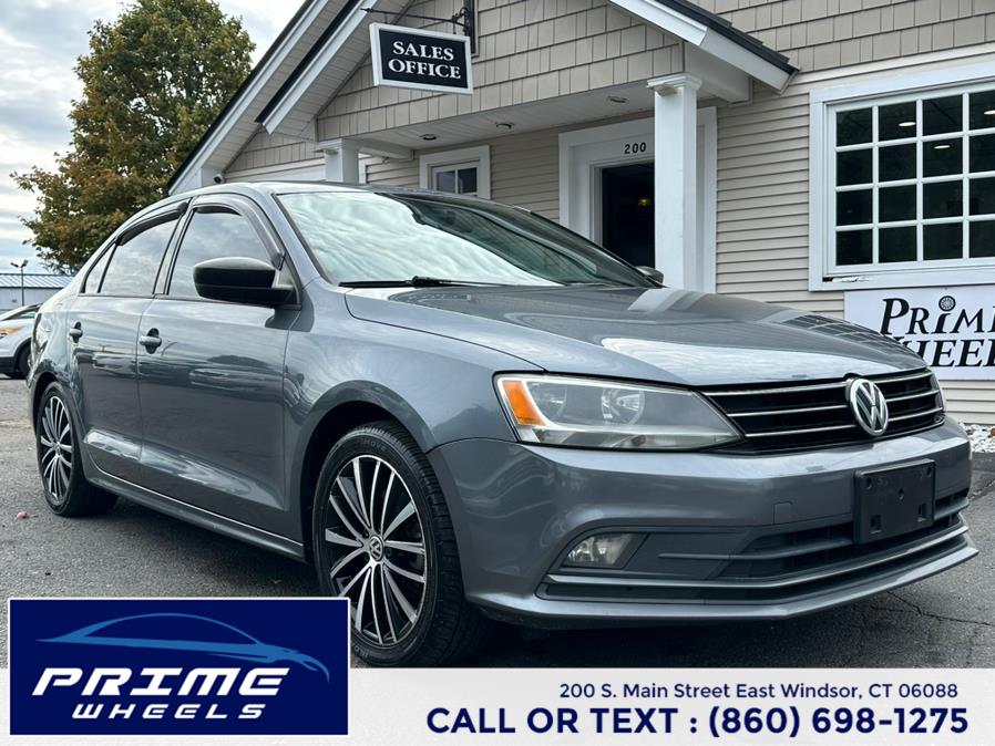 2016 Volkswagen Jetta Sedan 4dr Auto 1.8T Sport PZEV, available for sale in East Windsor, Connecticut | Prime Wheels. East Windsor, Connecticut 2016 Volkswagen Jetta Sedan 4dr Auto 1.8T Sport PZEV, available for sale in East Windsor, Connecticut | Prime Wheels. East Windsor, Connecticut