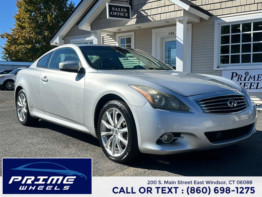 Used 2011 Infiniti G37 Coupe in East Windsor, Connecticut | Prime Wheels. East Windsor, Connecticut