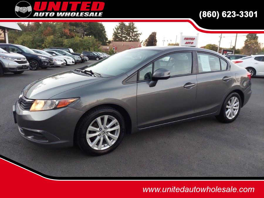 Used 2012 Honda Civic Sdn in East Windsor, Connecticut | United Auto Sales of E Windsor, Inc. East Windsor, Connecticut