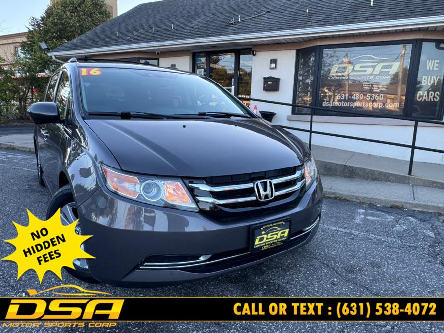 2016 Honda Odyssey 5dr EX-L w/RES, available for sale in Commack, New York | DSA Motor Sports Corp. Commack, New York 2016 Honda Odyssey 5dr EX-L w/RES, available for sale in Commack, New York | DSA Motor Sports Corp. Commack, New York