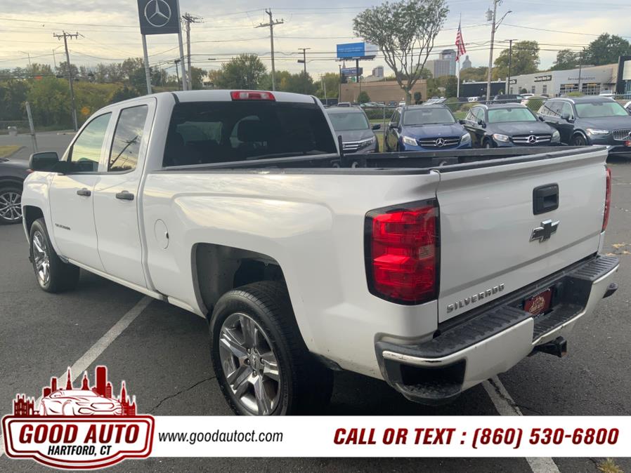 2018 Chevrolet Silverado 1500 4WD Double Cab 143.5" Custom, available for sale in Hartford, Connecticut | Good Auto LLC. Hartford, Connecticut 2018 Chevrolet Silverado 1500 4WD Double Cab 143.5" Custom, available for sale in Hartford, Connecticut | Good Auto LLC. Hartford, Connecticut