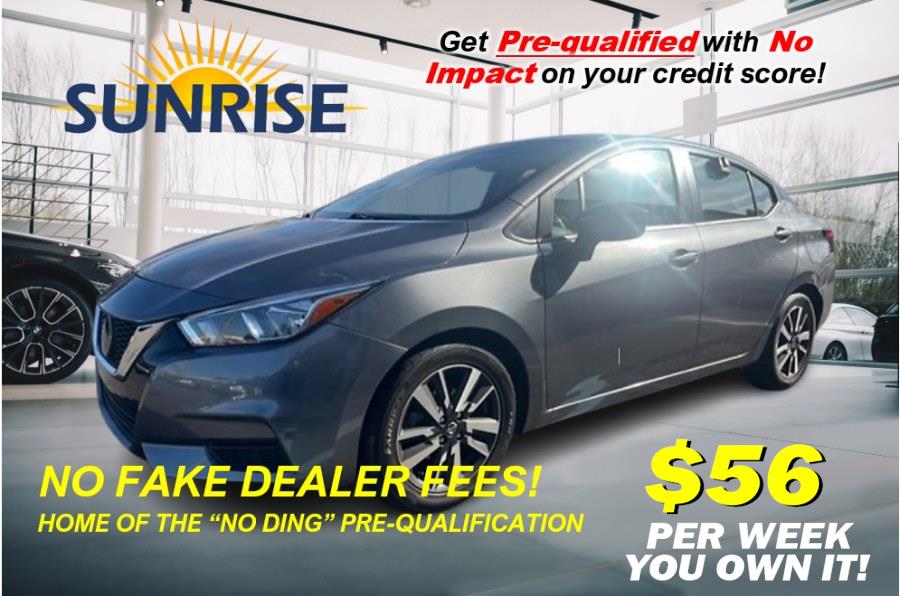 2021 Nissan Versa SV CVT, available for sale in Elmont, New York | Sunrise of Elmont. Elmont, New York 2021 Nissan Versa SV CVT, available for sale in Elmont, New York | Sunrise of Elmont. Elmont, New York