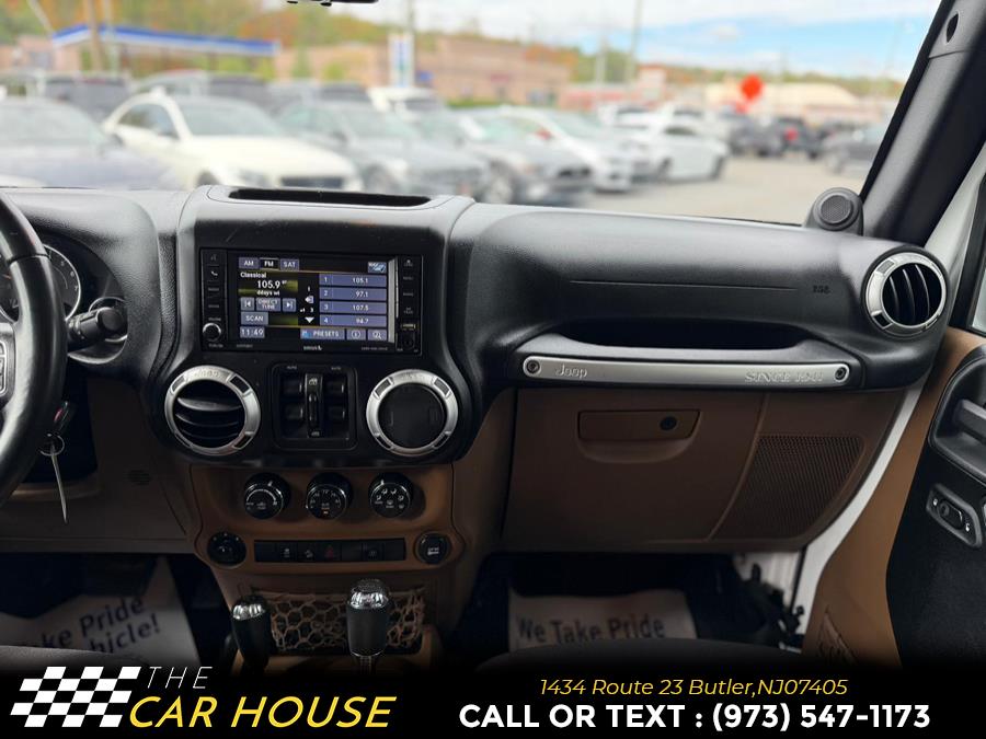 2013 Jeep Wrangler Unlimited 4WD 4dr Sahara, available for sale in Butler, New Jersey | The Car House. Butler, New Jersey 2013 Jeep Wrangler Unlimited 4WD 4dr Sahara, available for sale in Butler, New Jersey | The Car House. Butler, New Jersey