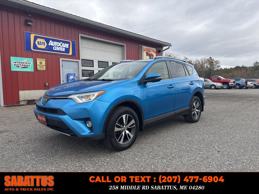 2017 Toyota RAV4 XLE AWD (Natl), available for sale in Sabattus, Maine | Sabattus Auto and Truck Sales Inc. Sabattus, Maine 2017 Toyota RAV4 XLE AWD (Natl), available for sale in Sabattus, Maine | Sabattus Auto and Truck Sales Inc. Sabattus, Maine