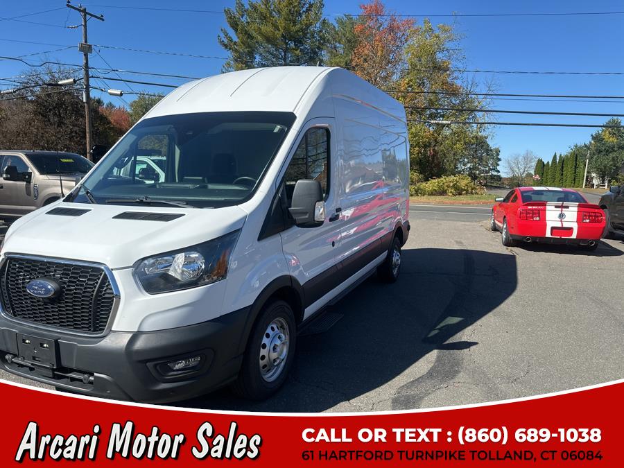 2021 Ford Transit Cargo Van T-350 148" Hi Rf 9500 GVWR AWD, available for sale in Tolland, Connecticut | Arcari Motor Sales. Tolland, Connecticut 2021 Ford Transit Cargo Van T-350 148" Hi Rf 9500 GVWR AWD, available for sale in Tolland, Connecticut | Arcari Motor Sales. Tolland, Connecticut