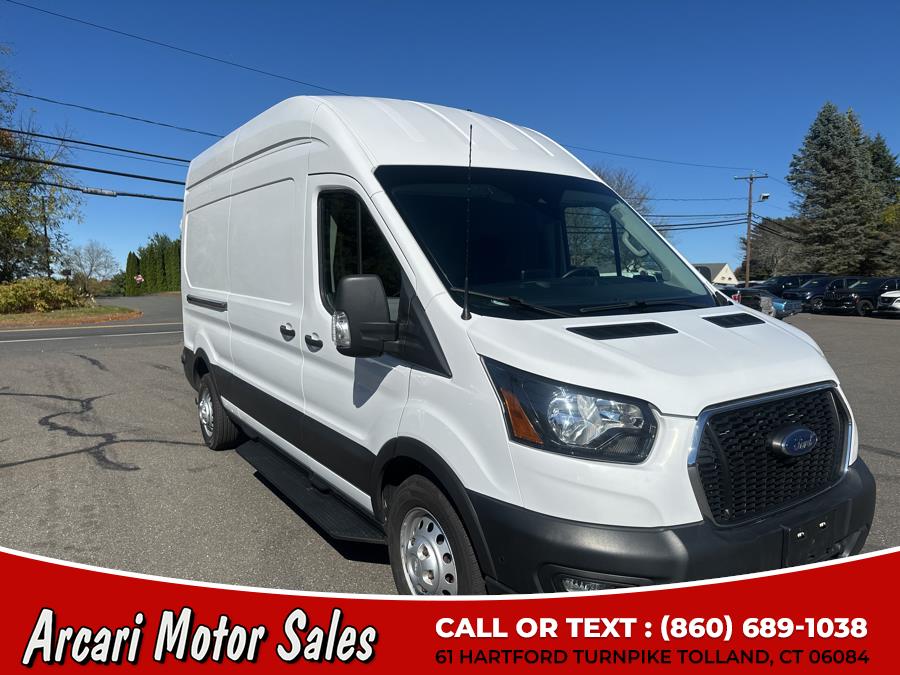 2021 Ford Transit Cargo Van T-350 148" Hi Rf 9500 GVWR AWD, available for sale in Tolland, Connecticut | Arcari Motor Sales. Tolland, Connecticut 2021 Ford Transit Cargo Van T-350 148" Hi Rf 9500 GVWR AWD, available for sale in Tolland, Connecticut | Arcari Motor Sales. Tolland, Connecticut