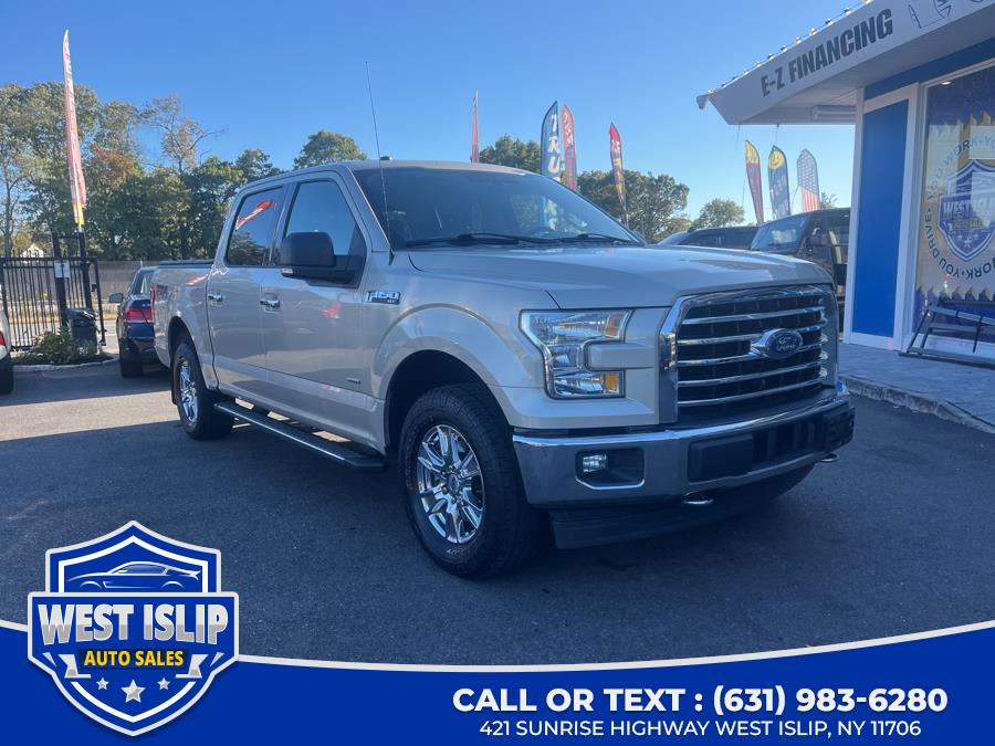 2017 Ford F-150 XLT 4WD SuperCrew 5.5'' Box, available for sale in West Islip, New York | West Islip Auto Sales. West Islip, New York
