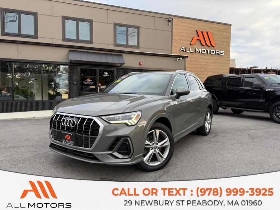 2020 Audi Q3 S line Premium Plus 45 TFSI quattro, available for sale in Peabody, Massachusetts | All Motors. Peabody, Massachusetts 2020 Audi Q3 S line Premium Plus 45 TFSI quattro, available for sale in Peabody, Massachusetts | All Motors. Peabody, Massachusetts