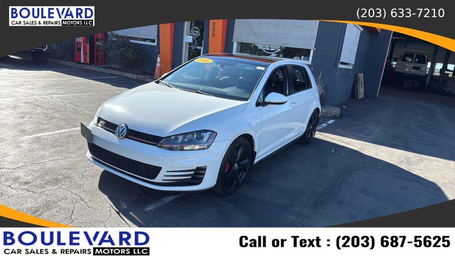 2016 Volkswagen Golf Gti SE Hatchback Sedan 4D, available for sale in New Haven, Connecticut | Boulevard Motors LLC. New Haven, Connecticut 2016 Volkswagen Golf Gti SE Hatchback Sedan 4D, available for sale in New Haven, Connecticut | Boulevard Motors LLC. New Haven, Connecticut