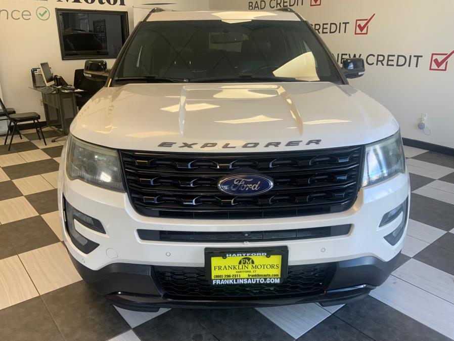 2016 Ford Explorer 4WD 4dr Sport, available for sale in Hartford, Connecticut | Franklin Motors Auto Sales LLC. Hartford, Connecticut 2016 Ford Explorer 4WD 4dr Sport, available for sale in Hartford, Connecticut | Franklin Motors Auto Sales LLC. Hartford, Connecticut