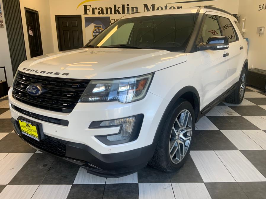 2016 Ford Explorer 4WD 4dr Sport, available for sale in Hartford, Connecticut | Franklin Motors Auto Sales LLC. Hartford, Connecticut 2016 Ford Explorer 4WD 4dr Sport, available for sale in Hartford, Connecticut | Franklin Motors Auto Sales LLC. Hartford, Connecticut