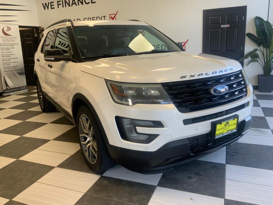 2016 Ford Explorer 4WD 4dr Sport, available for sale in Hartford, Connecticut | Franklin Motors Auto Sales LLC. Hartford, Connecticut 2016 Ford Explorer 4WD 4dr Sport, available for sale in Hartford, Connecticut | Franklin Motors Auto Sales LLC. Hartford, Connecticut