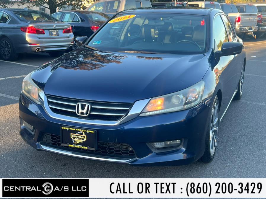 2014 Honda Accord Sedan 4dr I4 CVT Sport, available for sale in East Windsor, Connecticut | Central A/S LLC. East Windsor, Connecticut 2014 Honda Accord Sedan 4dr I4 CVT Sport, available for sale in East Windsor, Connecticut | Central A/S LLC. East Windsor, Connecticut