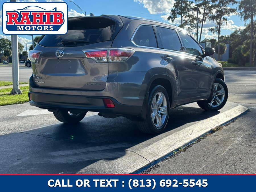 2016 Toyota Highlander AWD 4dr V6 Limited (Natl), available for sale in Winter Park, Florida | Rahib Motors. Winter Park, Florida 2016 Toyota Highlander AWD 4dr V6 Limited (Natl), available for sale in Winter Park, Florida | Rahib Motors. Winter Park, Florida