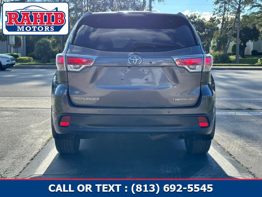2016 Toyota Highlander AWD 4dr V6 Limited (Natl), available for sale in Winter Park, Florida | Rahib Motors. Winter Park, Florida 2016 Toyota Highlander AWD 4dr V6 Limited (Natl), available for sale in Winter Park, Florida | Rahib Motors. Winter Park, Florida