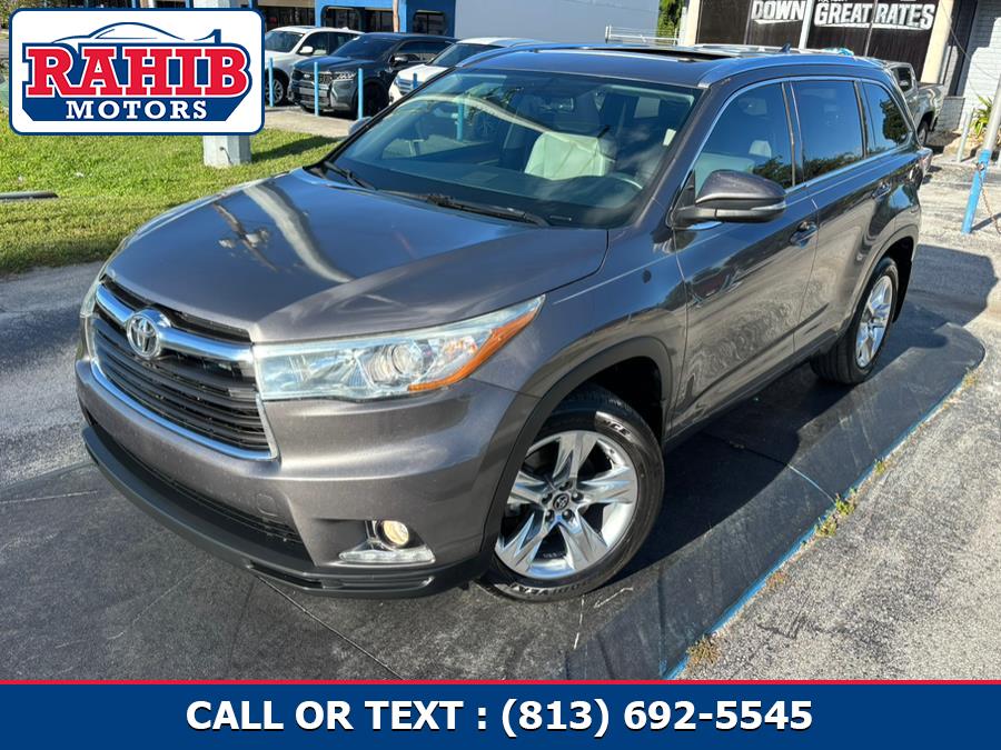 2016 Toyota Highlander AWD 4dr V6 Limited (Natl), available for sale in Winter Park, Florida | Rahib Motors. Winter Park, Florida 2016 Toyota Highlander AWD 4dr V6 Limited (Natl), available for sale in Winter Park, Florida | Rahib Motors. Winter Park, Florida
