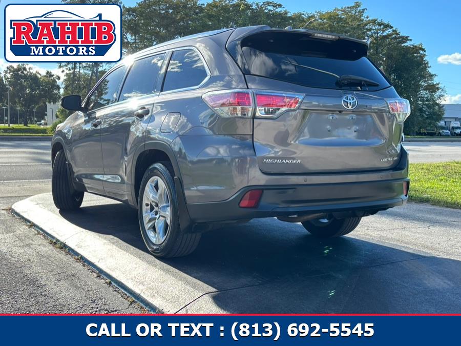 2016 Toyota Highlander AWD 4dr V6 Limited (Natl), available for sale in Winter Park, Florida | Rahib Motors. Winter Park, Florida 2016 Toyota Highlander AWD 4dr V6 Limited (Natl), available for sale in Winter Park, Florida | Rahib Motors. Winter Park, Florida