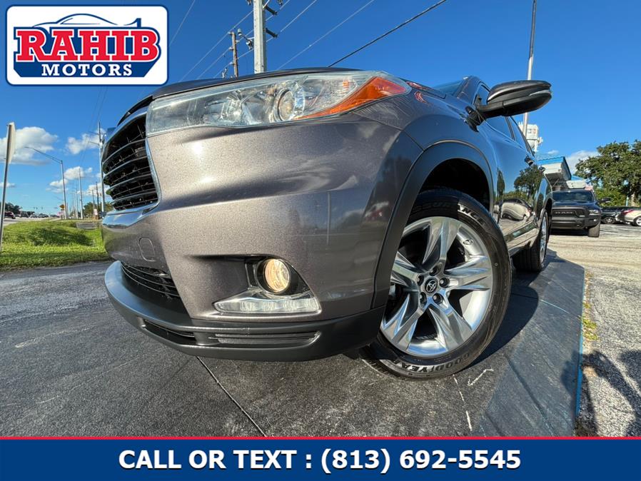 2016 Toyota Highlander AWD 4dr V6 Limited (Natl), available for sale in Winter Park, Florida | Rahib Motors. Winter Park, Florida 2016 Toyota Highlander AWD 4dr V6 Limited (Natl), available for sale in Winter Park, Florida | Rahib Motors. Winter Park, Florida