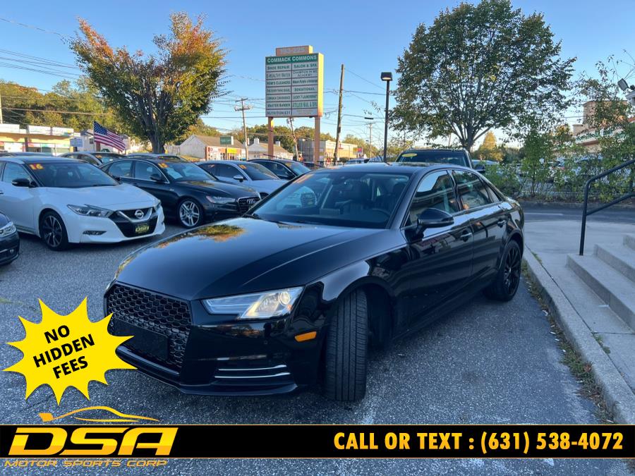 2017 Audi A4 2.0 TFSI Premium quattro all-wheel drive, available for sale in Commack, New York | DSA Motor Sports Corp. Commack, New York 2017 Audi A4 2.0 TFSI Premium quattro all-wheel drive, available for sale in Commack, New York | DSA Motor Sports Corp. Commack, New York