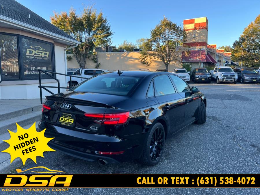 2017 Audi A4 2.0 TFSI Premium quattro all-wheel drive, available for sale in Commack, New York | DSA Motor Sports Corp. Commack, New York 2017 Audi A4 2.0 TFSI Premium quattro all-wheel drive, available for sale in Commack, New York | DSA Motor Sports Corp. Commack, New York