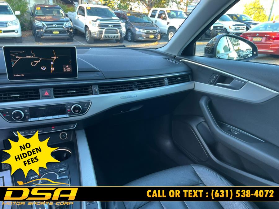 2017 Audi A4 2.0 TFSI Premium quattro all-wheel drive, available for sale in Commack, New York | DSA Motor Sports Corp. Commack, New York 2017 Audi A4 2.0 TFSI Premium quattro all-wheel drive, available for sale in Commack, New York | DSA Motor Sports Corp. Commack, New York