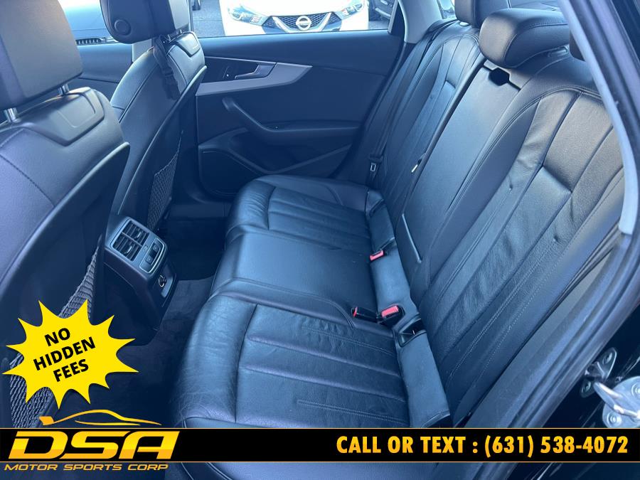 2017 Audi A4 2.0 TFSI Premium quattro all-wheel drive, available for sale in Commack, New York | DSA Motor Sports Corp. Commack, New York 2017 Audi A4 2.0 TFSI Premium quattro all-wheel drive, available for sale in Commack, New York | DSA Motor Sports Corp. Commack, New York