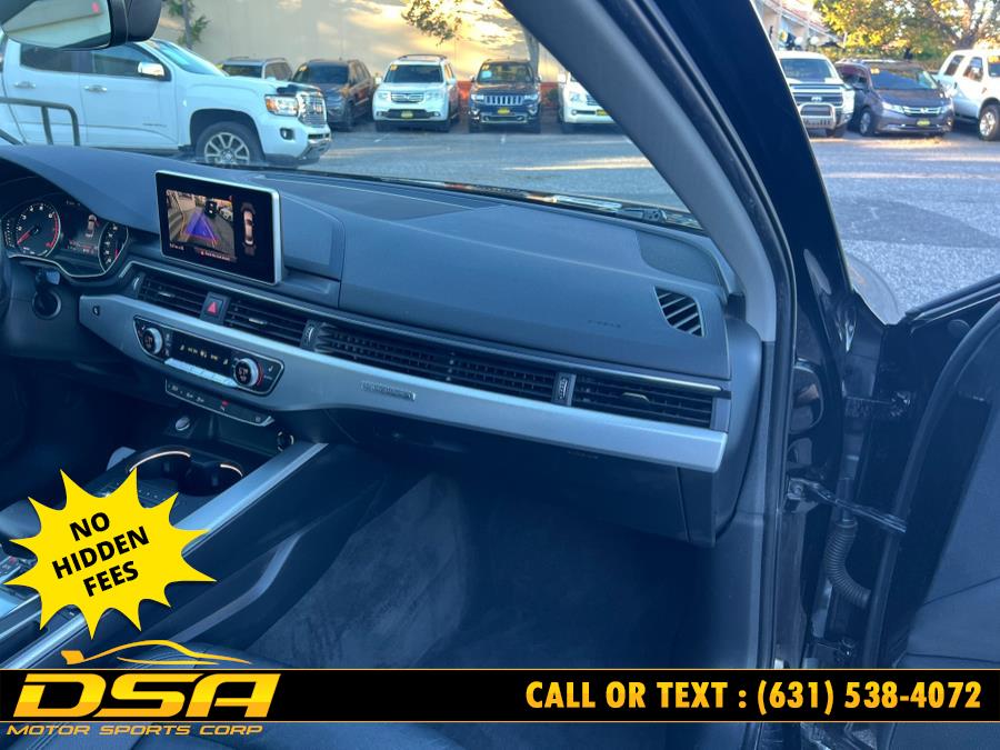 2017 Audi A4 2.0 TFSI Premium quattro all-wheel drive, available for sale in Commack, New York | DSA Motor Sports Corp. Commack, New York 2017 Audi A4 2.0 TFSI Premium quattro all-wheel drive, available for sale in Commack, New York | DSA Motor Sports Corp. Commack, New York