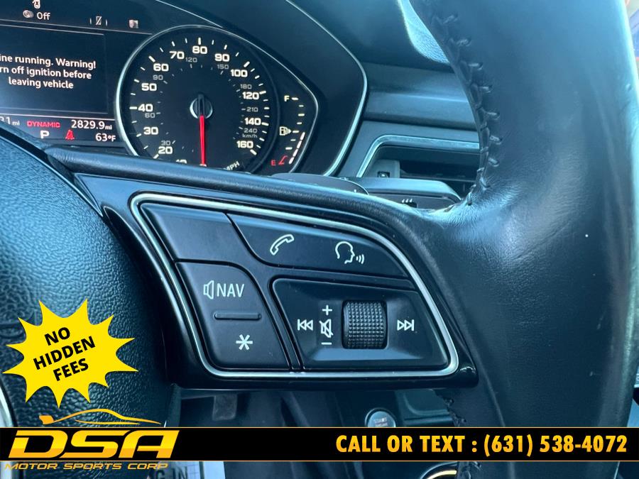 2017 Audi A4 2.0 TFSI Premium quattro all-wheel drive, available for sale in Commack, New York | DSA Motor Sports Corp. Commack, New York 2017 Audi A4 2.0 TFSI Premium quattro all-wheel drive, available for sale in Commack, New York | DSA Motor Sports Corp. Commack, New York
