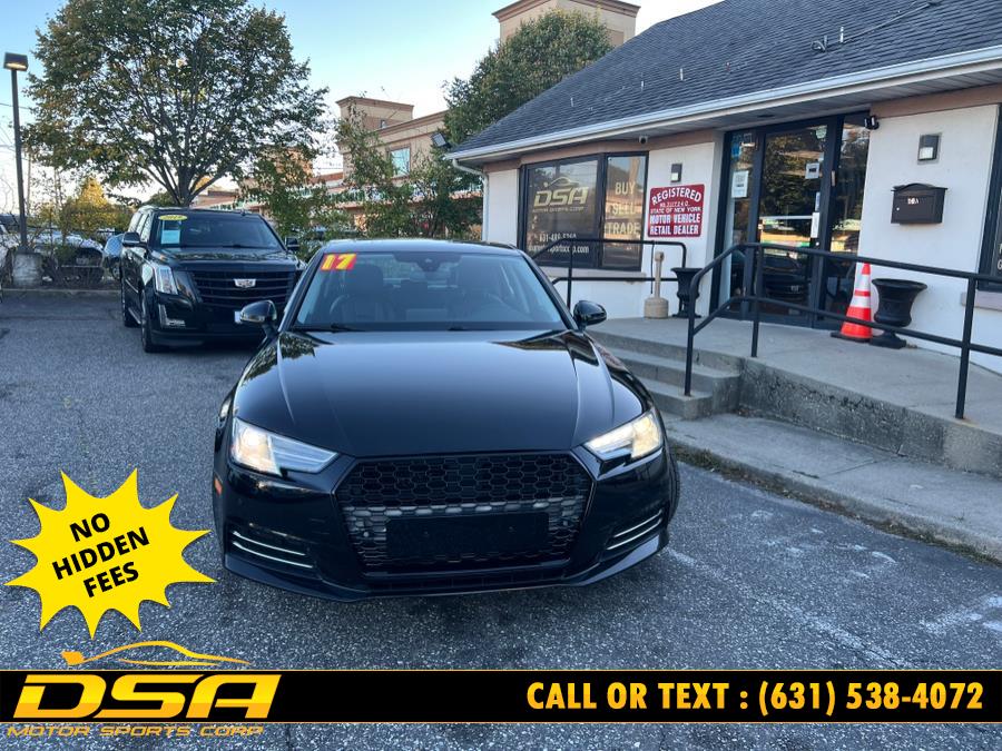 2017 Audi A4 2.0 TFSI Premium quattro all-wheel drive, available for sale in Commack, New York | DSA Motor Sports Corp. Commack, New York 2017 Audi A4 2.0 TFSI Premium quattro all-wheel drive, available for sale in Commack, New York | DSA Motor Sports Corp. Commack, New York