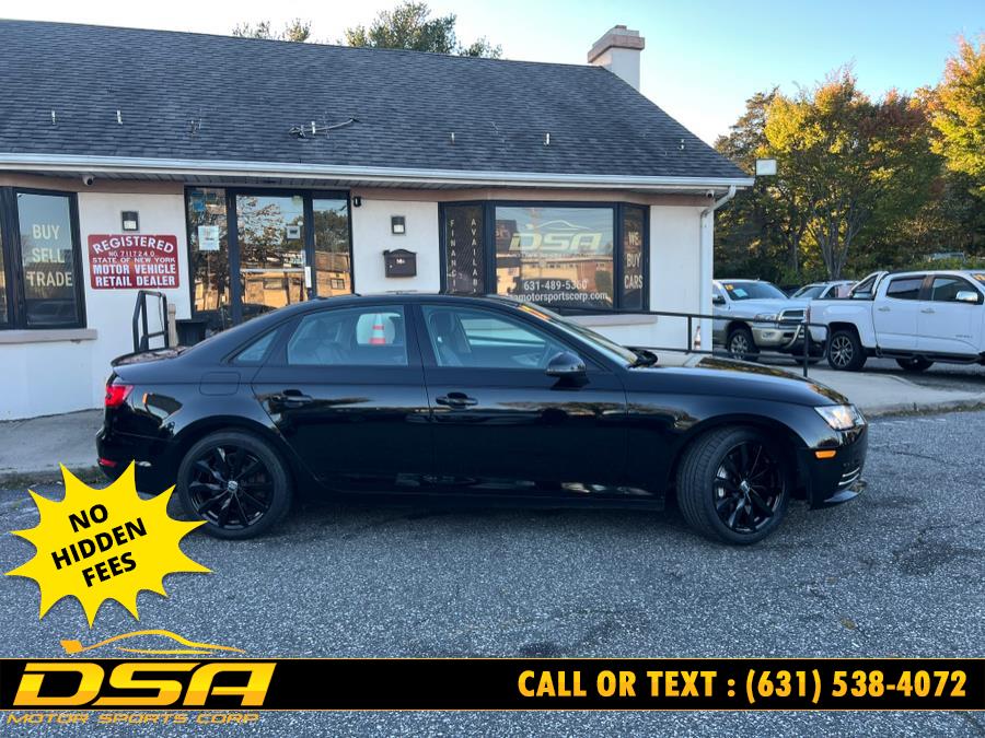 2017 Audi A4 2.0 TFSI Premium quattro all-wheel drive, available for sale in Commack, New York | DSA Motor Sports Corp. Commack, New York 2017 Audi A4 2.0 TFSI Premium quattro all-wheel drive, available for sale in Commack, New York | DSA Motor Sports Corp. Commack, New York