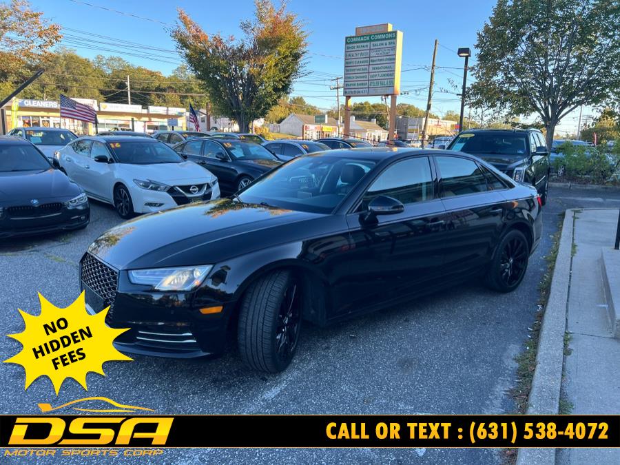 2017 Audi A4 2.0 TFSI Premium quattro all-wheel drive, available for sale in Commack, New York | DSA Motor Sports Corp. Commack, New York 2017 Audi A4 2.0 TFSI Premium quattro all-wheel drive, available for sale in Commack, New York | DSA Motor Sports Corp. Commack, New York