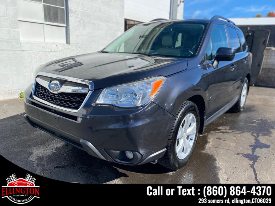 2015 Subaru Forester 4dr CVT 2.5i Limited PZEV, available for sale in Ellington, Connecticut | Ellington Automotive LLC. Ellington, Connecticut
